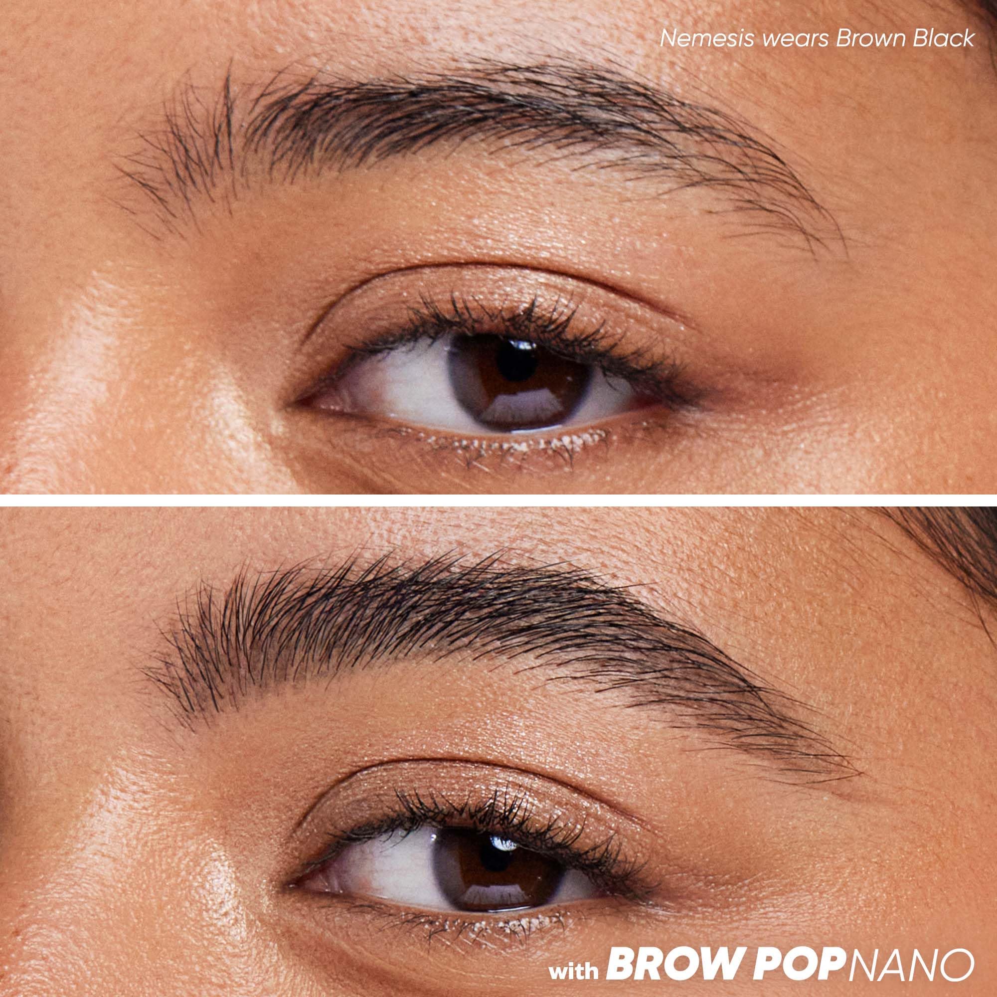 Foto 3 pulgar | Lápiz De Cejas Kosas Brow Pop Nano Ultrafine De 1 Mm, Marrón Y Negro - Venta Internacional.