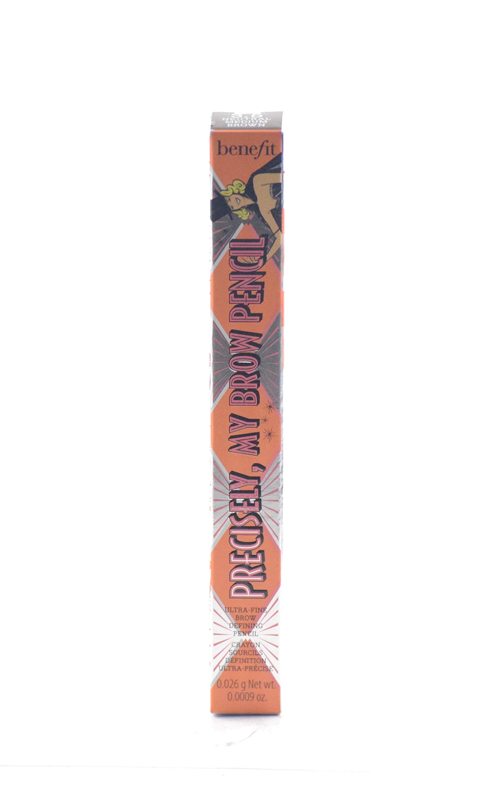 Foto 2 pulgar | Lápiz De Cejas Benefit Precisely, My Brow 3.5 Neutral Medium Brown - Venta Internacional.