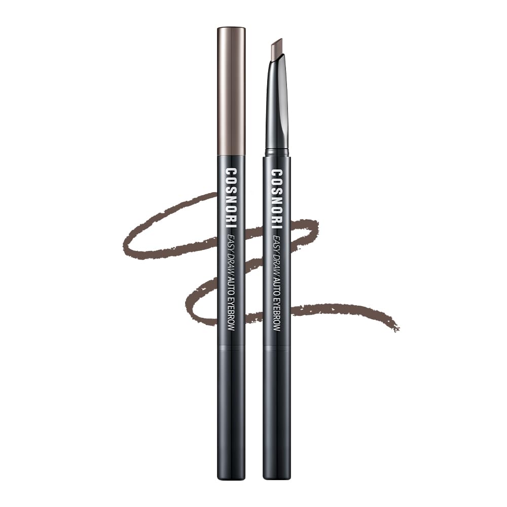 Lápiz De Cejas Cosnori Easy Draw Auto 03 Dark Choco 0.3g - Venta Internacional.