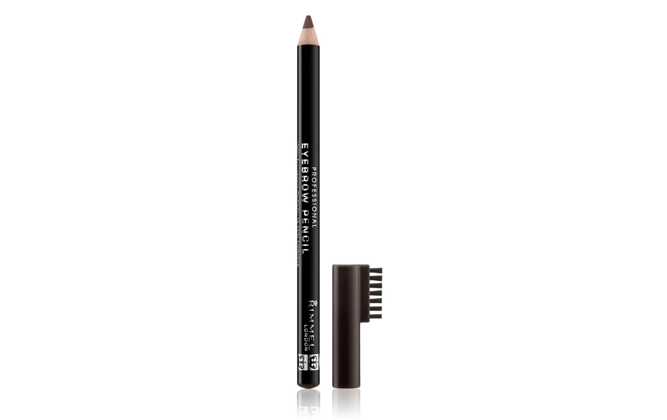 Lápiz De Cejas Rimmel London Professional Hazel, Paquete De 2 - Venta Internacional.
