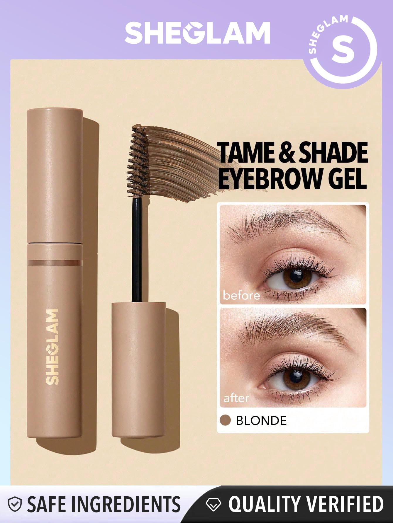 Foto 6 pulgar | Crema De Cejas En Gel Sheglam, Impermeable, De Larga Duración - Venta Internacional.