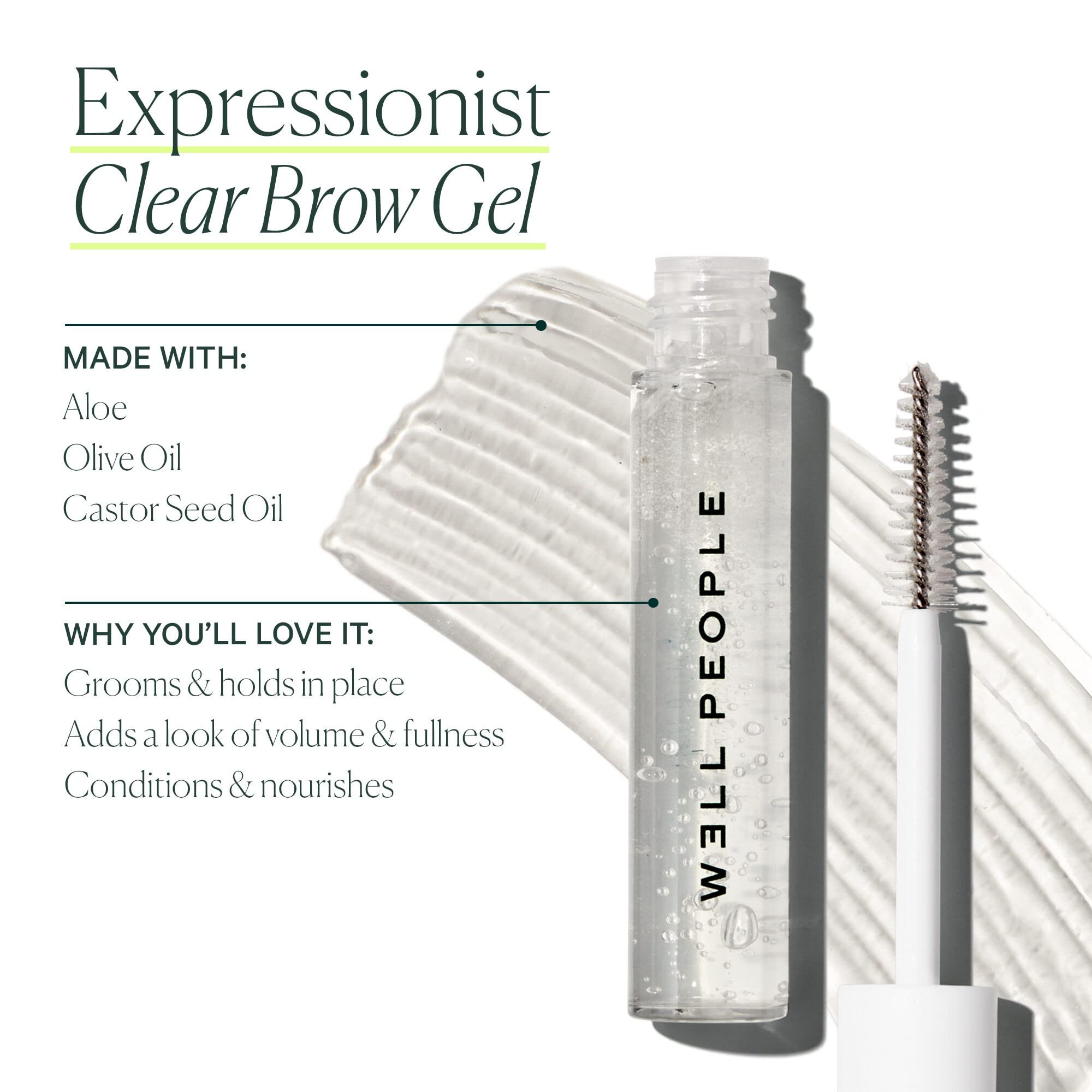 Foto 5 pulgar | Gel Para Cejas Well People Expressionist Clear, Vegano Y Nutritivo - Venta Internacional.