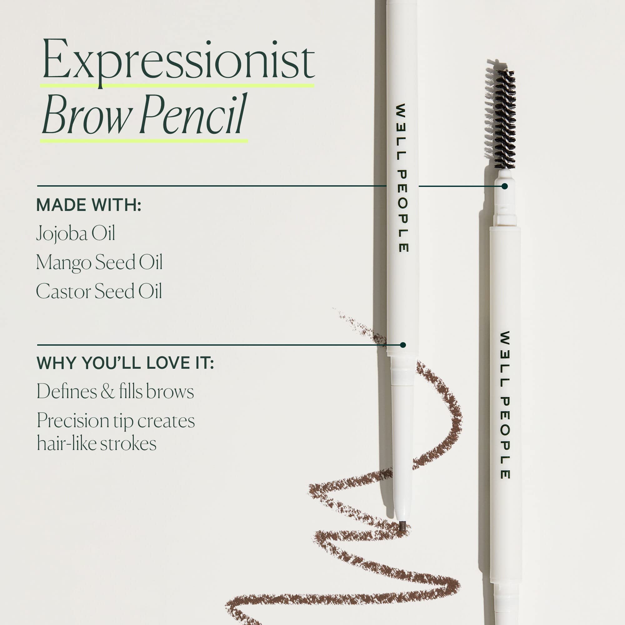 Foto 5 pulgar | Lápiz Para Cejas Well People Expresionist Defining Warm Brown - Venta Internacional.