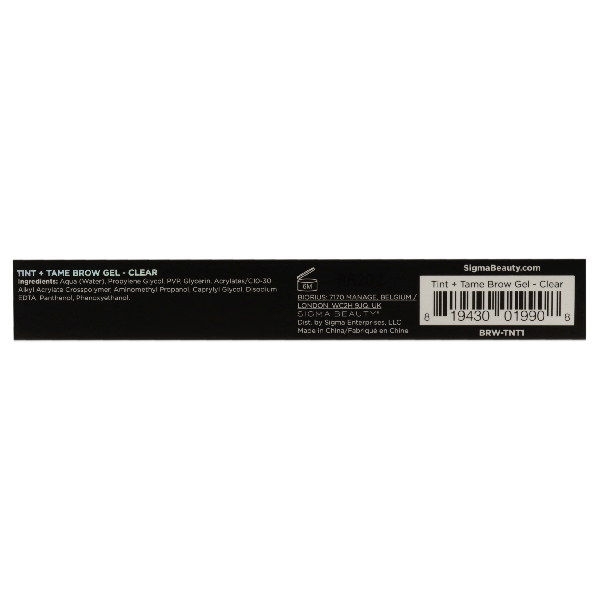 Foto 7 pulgar | Gel Para Cejas Sigma Beauty Tint Plus Tame, Transparente Para Mujer - Venta Internacional.