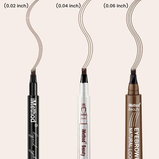 Foto 7 | Bolígrafo Para Cejas Imethod Upgrade Tattoo, Impermeable, Marrón, 3 Ml - Venta Internacional.