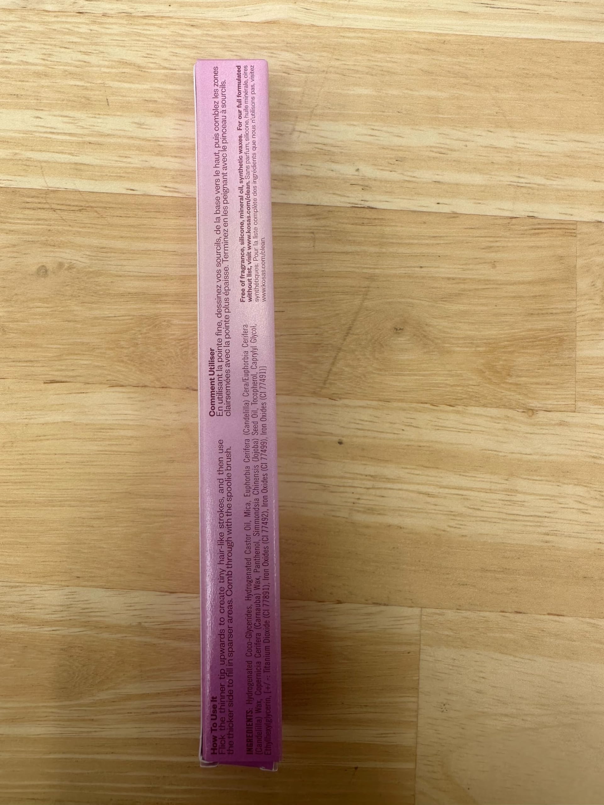 Foto 5 | Lápiz De Doble Cara Kosas Brow Pop Longwear Para Maquillaje De Cejas - Venta Internacional.