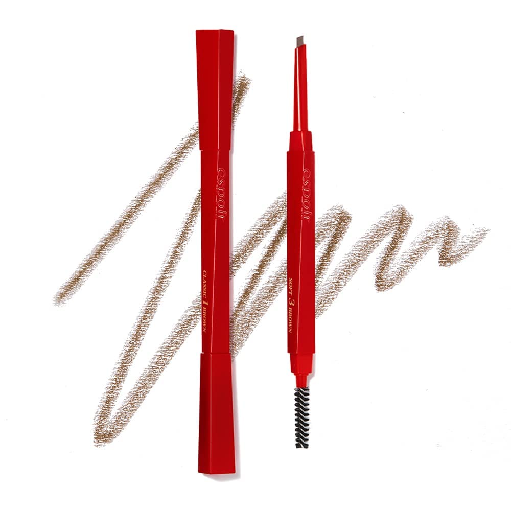 Lápiz Para Cejas Espoir The Brow Balance #1 Classic Brown - Venta Internacional.
