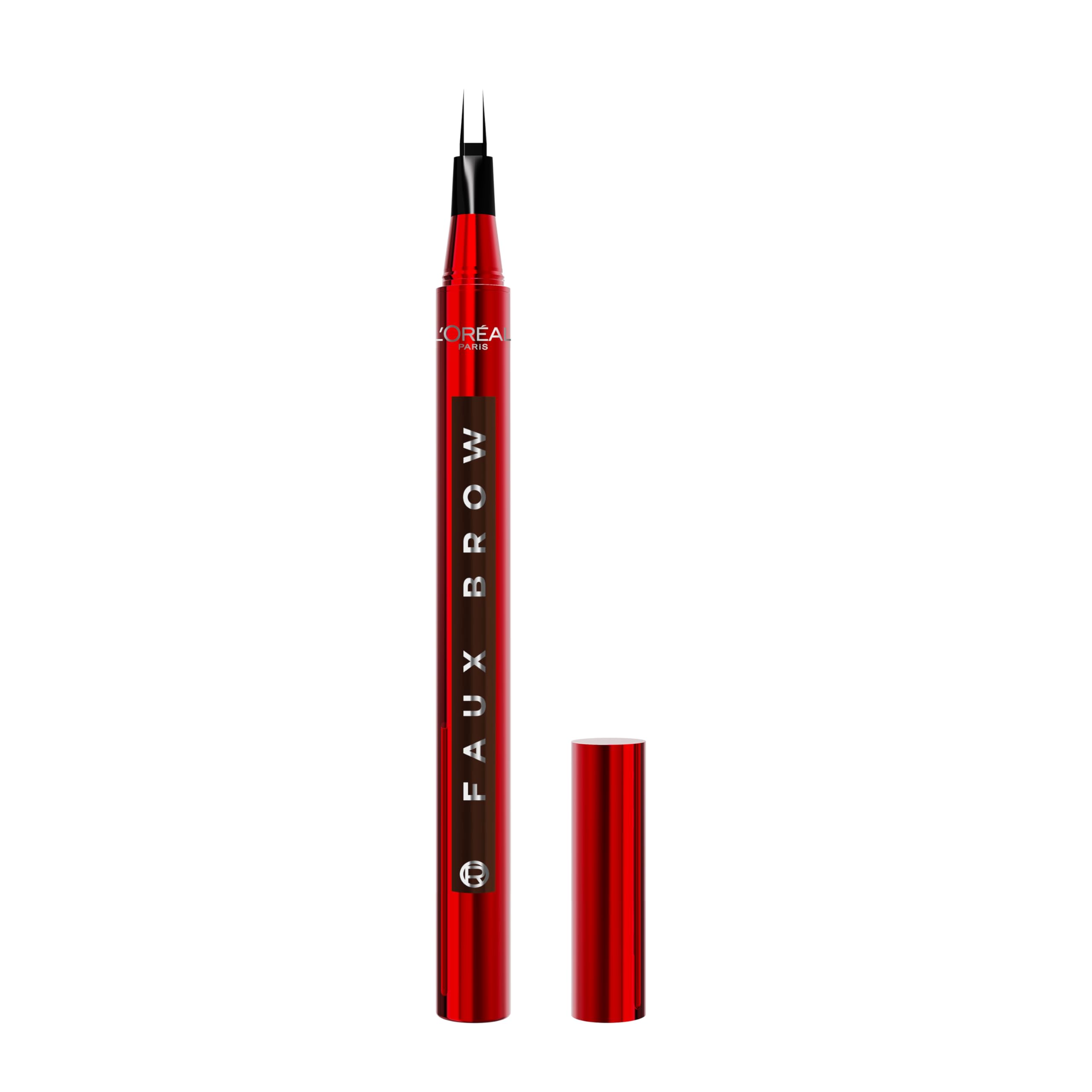 Bolígrafo De Cejas L'oreal Paris Para Cejas Falsas, Con Forma De Pelo, Morena Oscura - Venta Internacional.