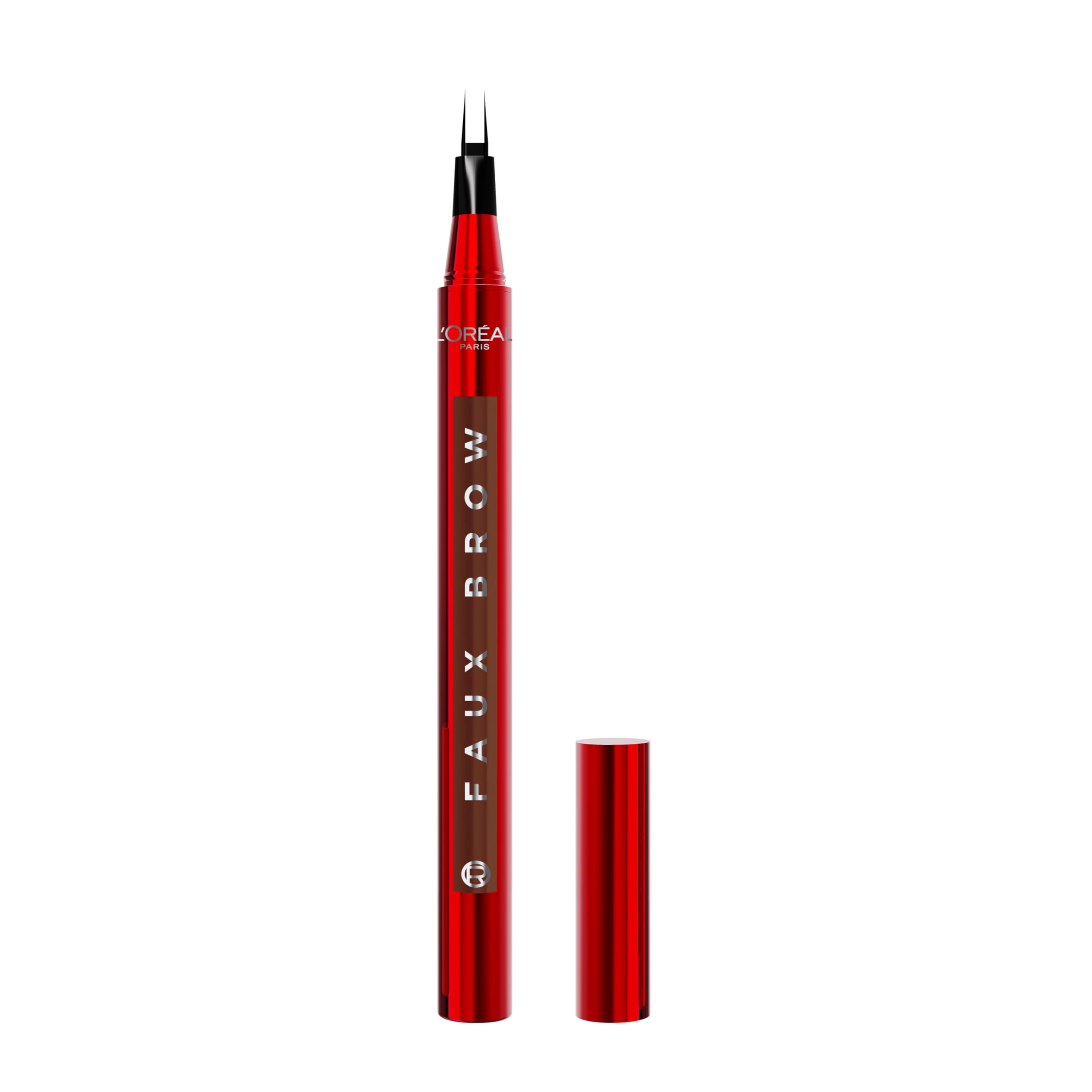 Bolígrafo De Cejas L'oreal Paris Para Cejas Falsas, Con Forma De Pelo, Castaño Claro - Venta Internacional.