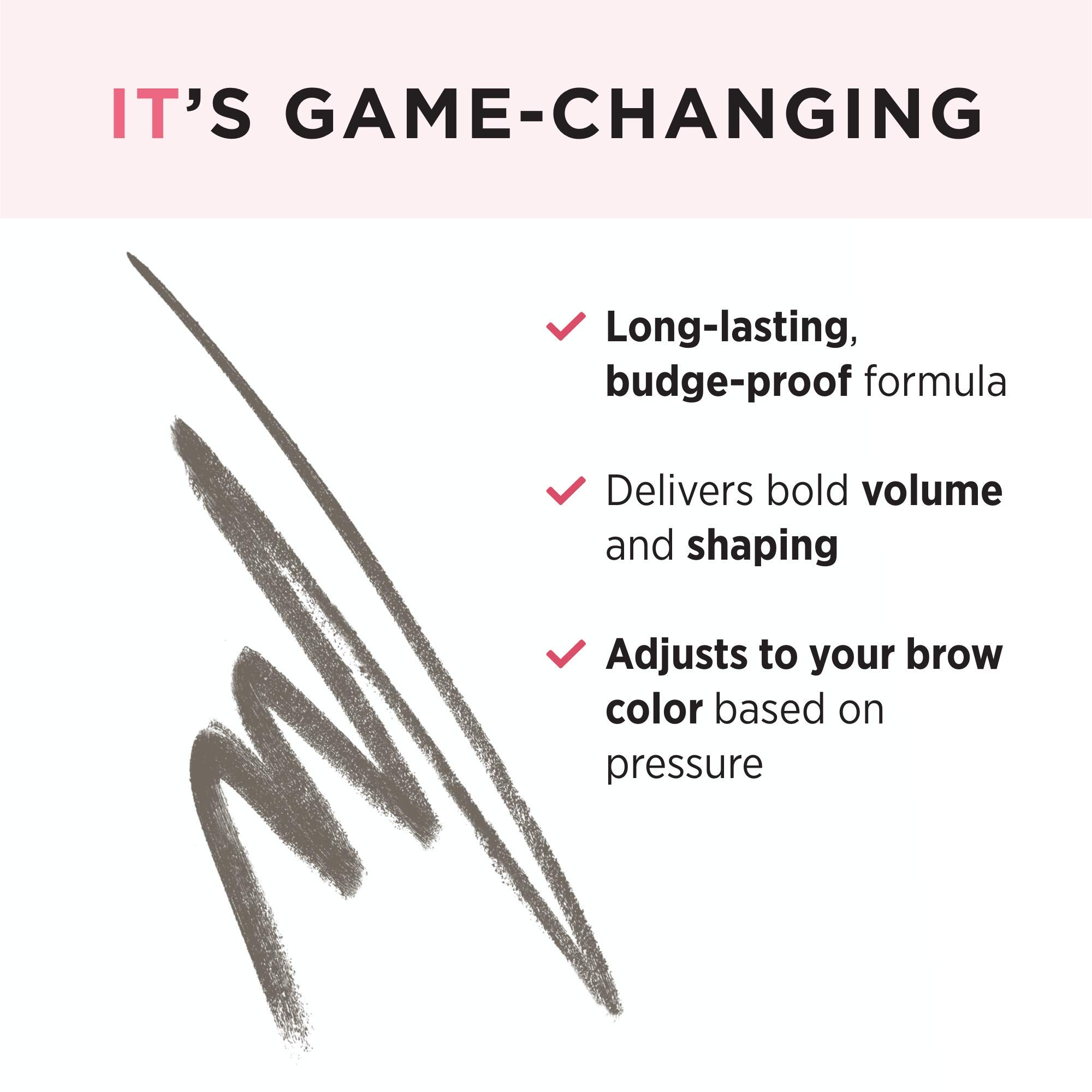 Foto 2 | Lápiz De Cejas It Cosmetics Brow Powerfull Universal Taupe - Venta Internacional.