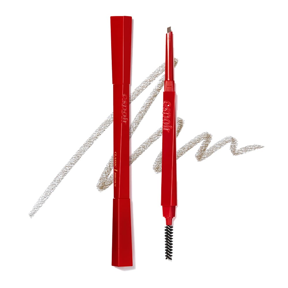 Lápiz Para Cejas Espoir The Brow Balance #6 Light Taupe - Venta Internacional.