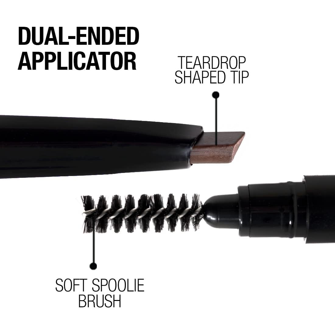 Foto 4 pulgar | Lápiz De Cejas Palladio Brow Definer Retráctil Marrón Oscuro - Venta Internacional.