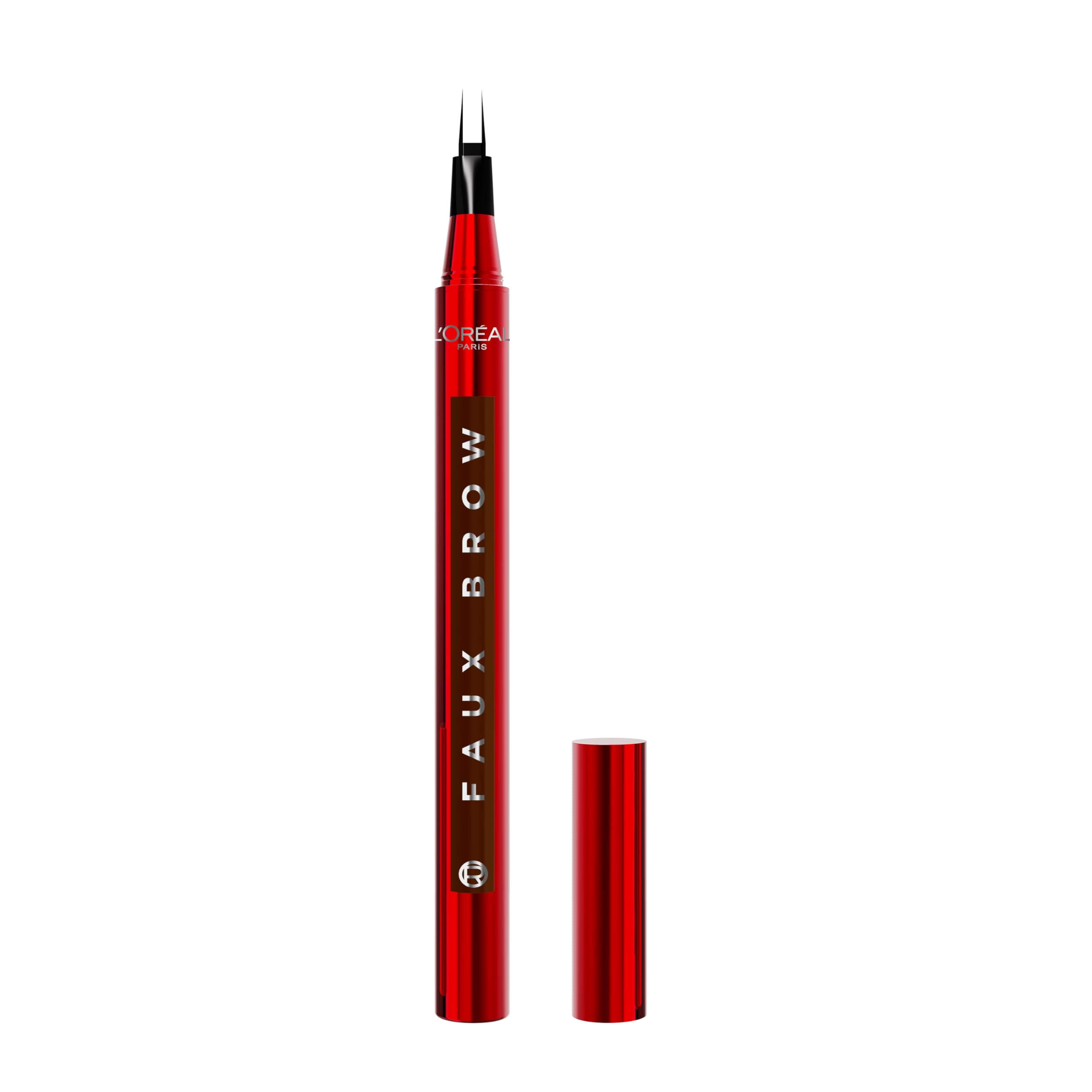 Bolígrafo De Cejas L'oreal Paris Para Cejas Falsas Con Forma De Pelo Castaño, 1,2 Ml - Venta Internacional.