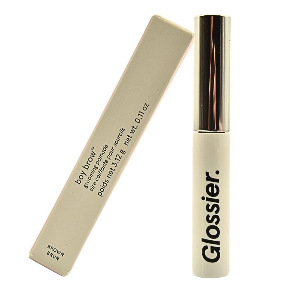 Gel-pomada Para Cejas Glossier Boy Brow Voluminizing Brown - Venta Internacional.