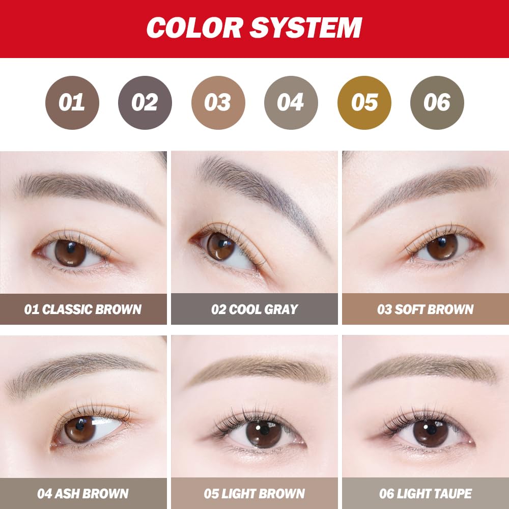 Foto 4 pulgar | Lápiz Para Cejas Espoir The Brow Balance #5 Light Brown - Venta Internacional.