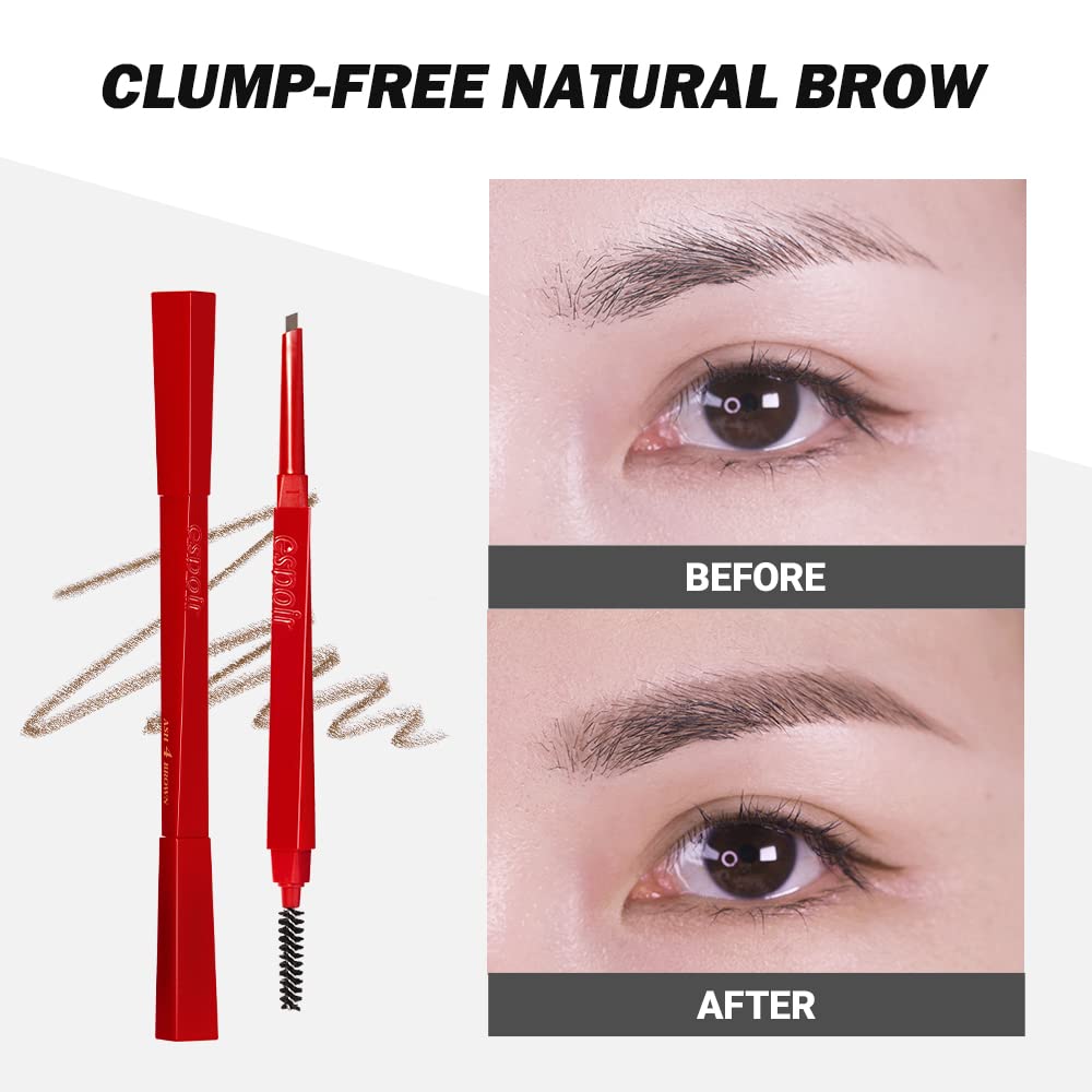 Foto 6 pulgar | Lápiz Para Cejas Espoir The Brow Balance #5 Light Brown - Venta Internacional.