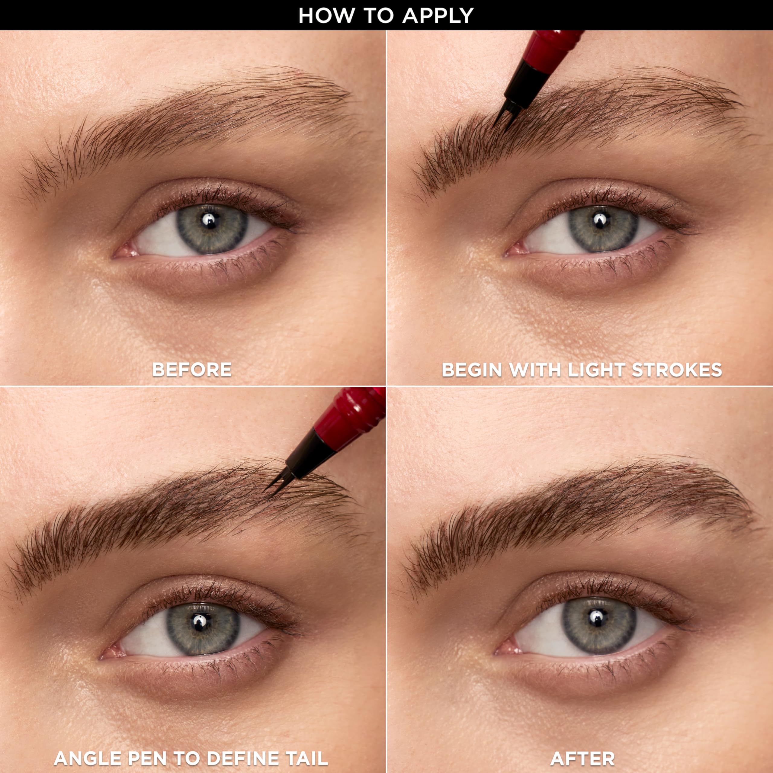 Foto 5 | Bolígrafo Para Cejas L'oreal Paris, Imitación Para Cejas, Color Caoba, 1,2 Ml - Venta Internacional.