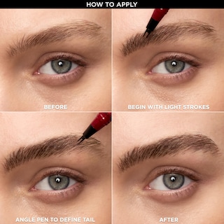 Foto 5 | Bolígrafo Para Cejas L'oreal Paris, Imitación Para Cejas, Color Caoba, 1,2 Ml - Venta Internacional.