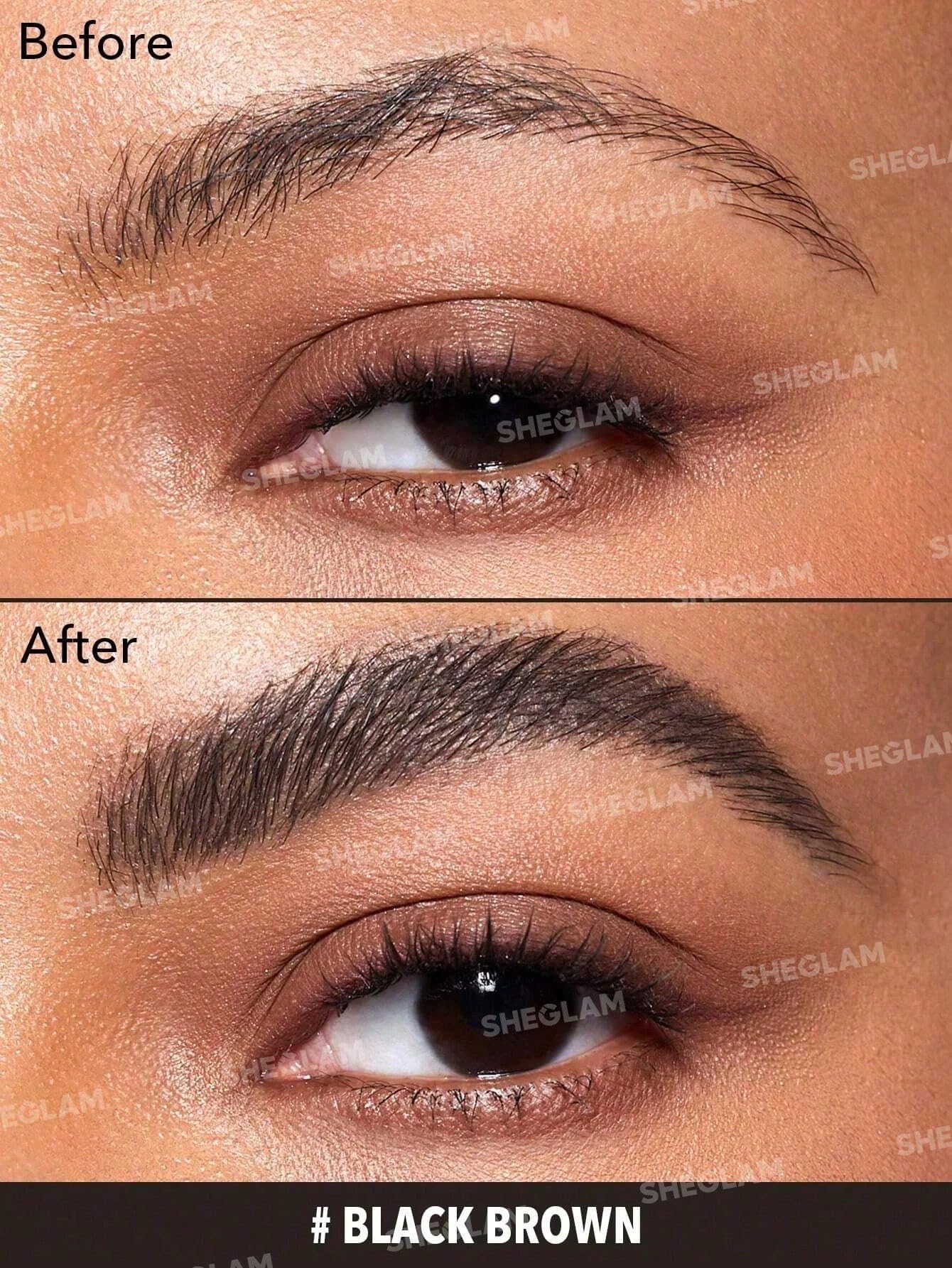 Foto 3 pulgar | Crema De Cejas En Gel Sheglam, Impermeable, De Larga Duración, Negro Y Marrón - Venta Internacional.