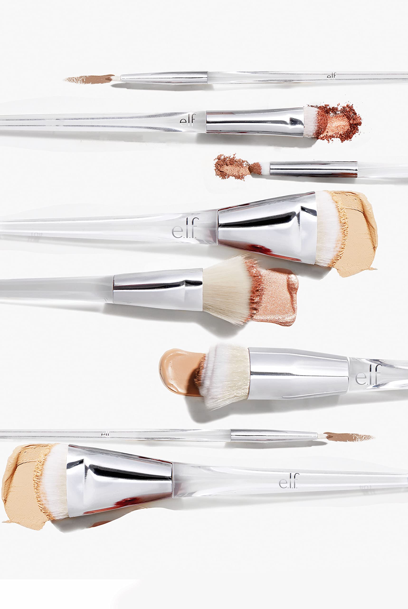 Foto 4 pulgar | Brocha De Maquillaje E.l.f. Precision Sculpting, Vegana, Libre De Crueldad Animal - Venta Internacional.