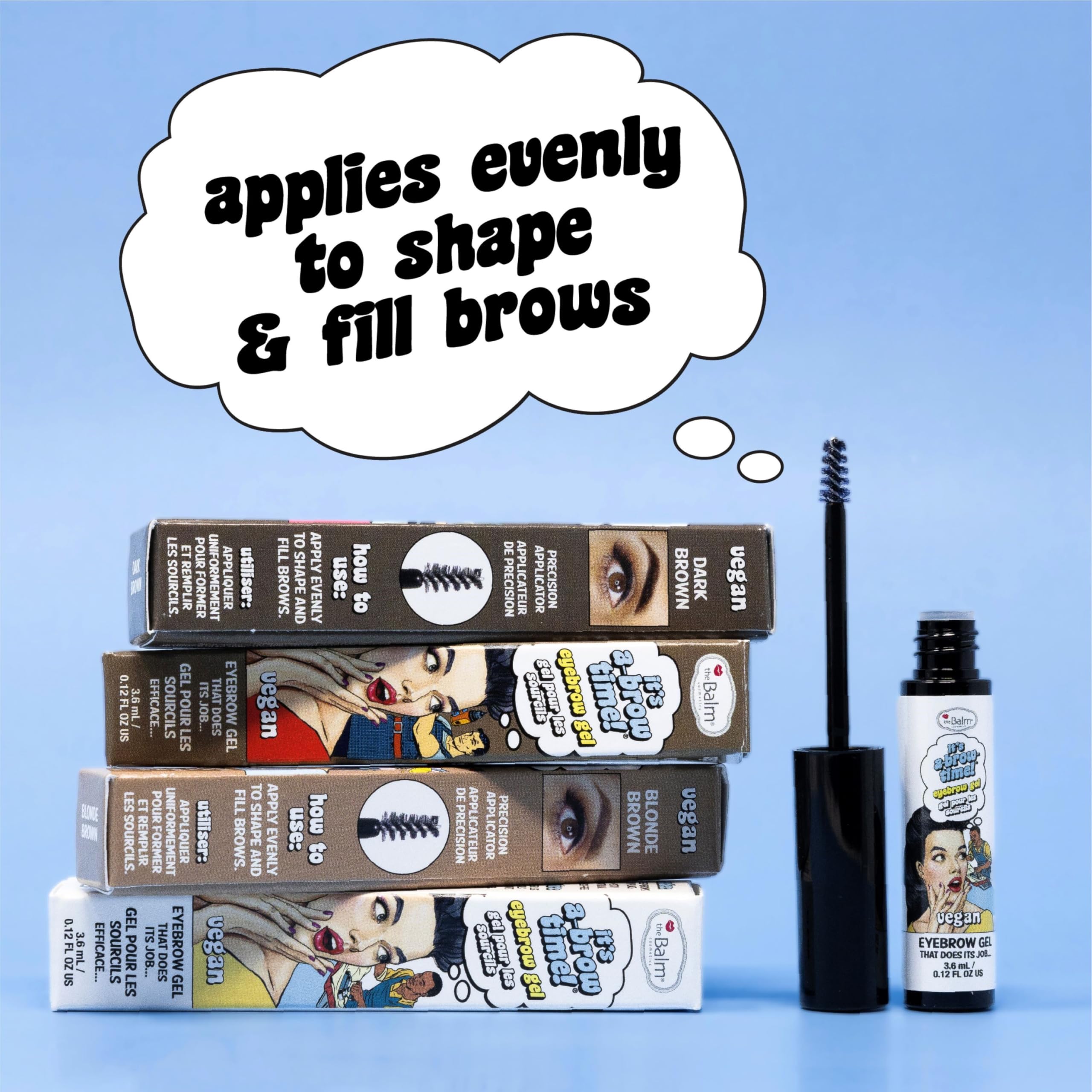 Foto 8 pulgar | Gel Para Cejas Thebalm It's A Brow Time Clear - Venta Internacional.