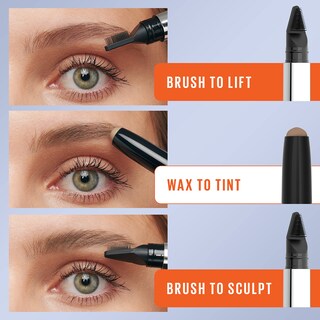 Foto 6 | Maquillaje En Barra Para Levantar Cejas Maybelline Tattoostudio Soft Brown - Venta Internacional.