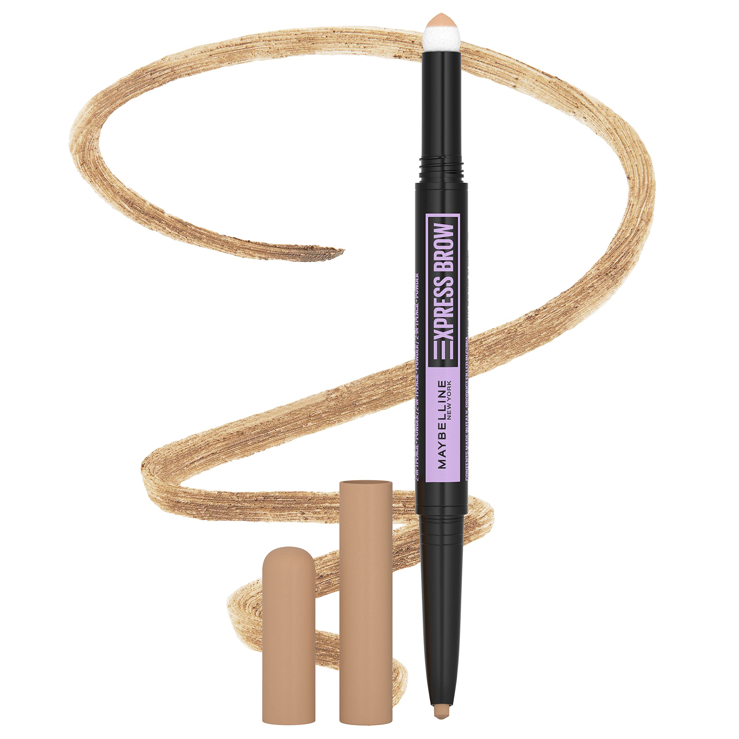 Maquillaje De Cejas Maybelline Express Brow 2 En 1 Rubio Claro - Venta Internacional.
