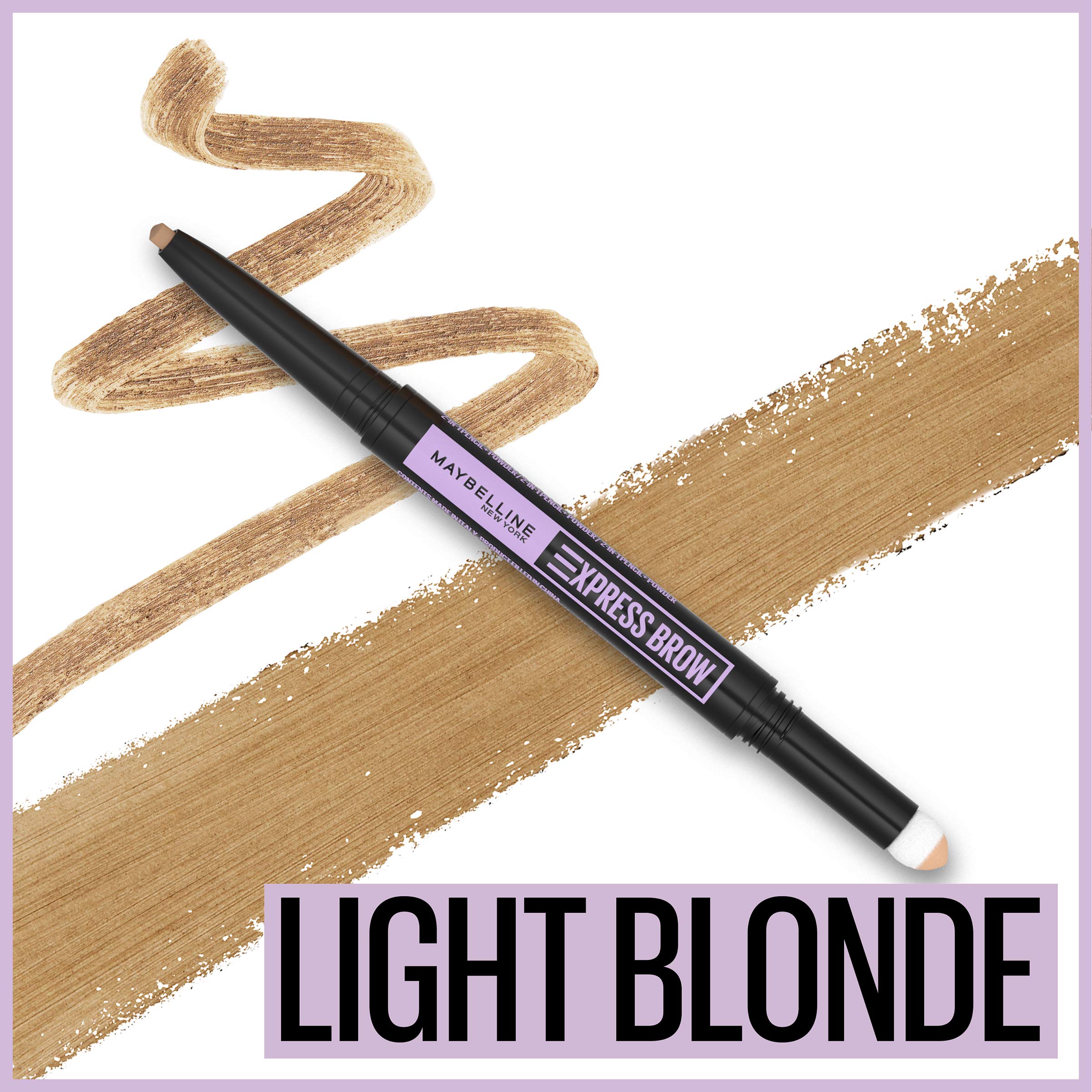 Foto 3 pulgar | Maquillaje De Cejas Maybelline Express Brow 2 En 1 Rubio Claro - Venta Internacional.