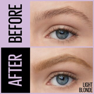 Foto 4 | Maquillaje De Cejas Maybelline Express Brow 2 En 1 Rubio Claro - Venta Internacional.