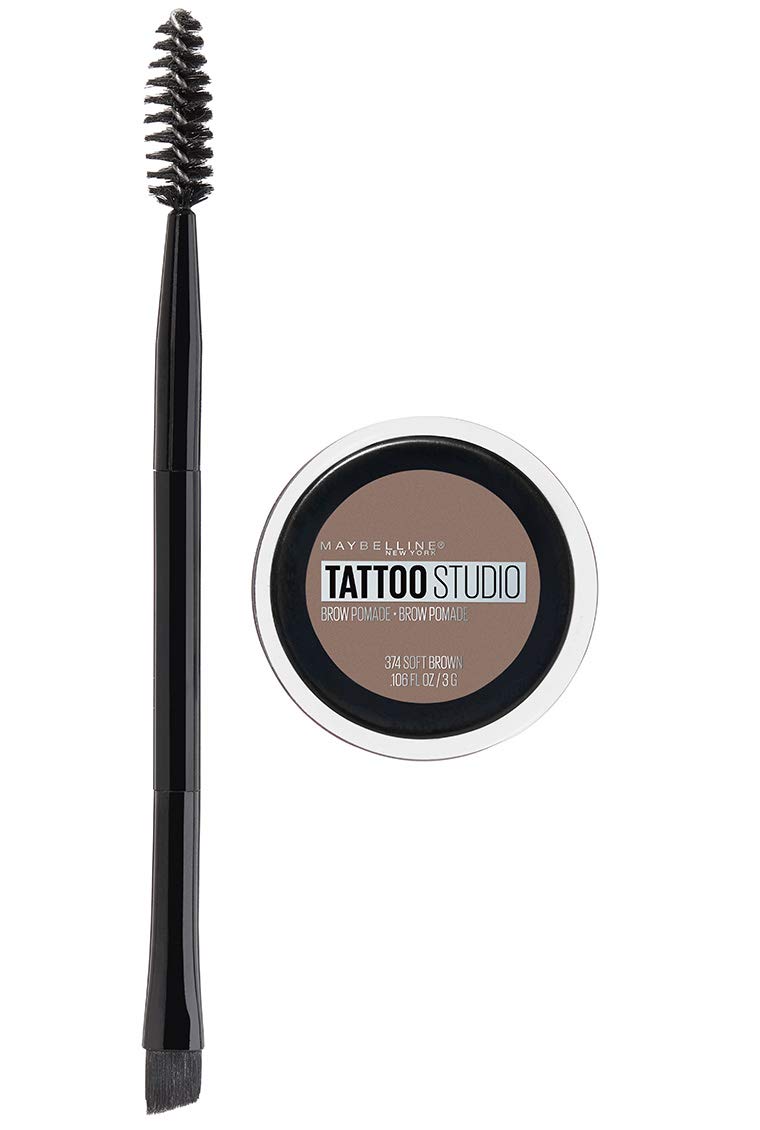 Maquillaje Para Cejas Maybelline Tattoostudio Brow Pomade Soft Brown - Venta Internacional.