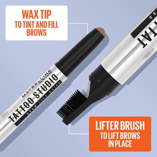 Foto 4 | Maquillaje En Barra Para Levantar Cejas Maybelline Tattoostudio Blonde - Venta Internacional.