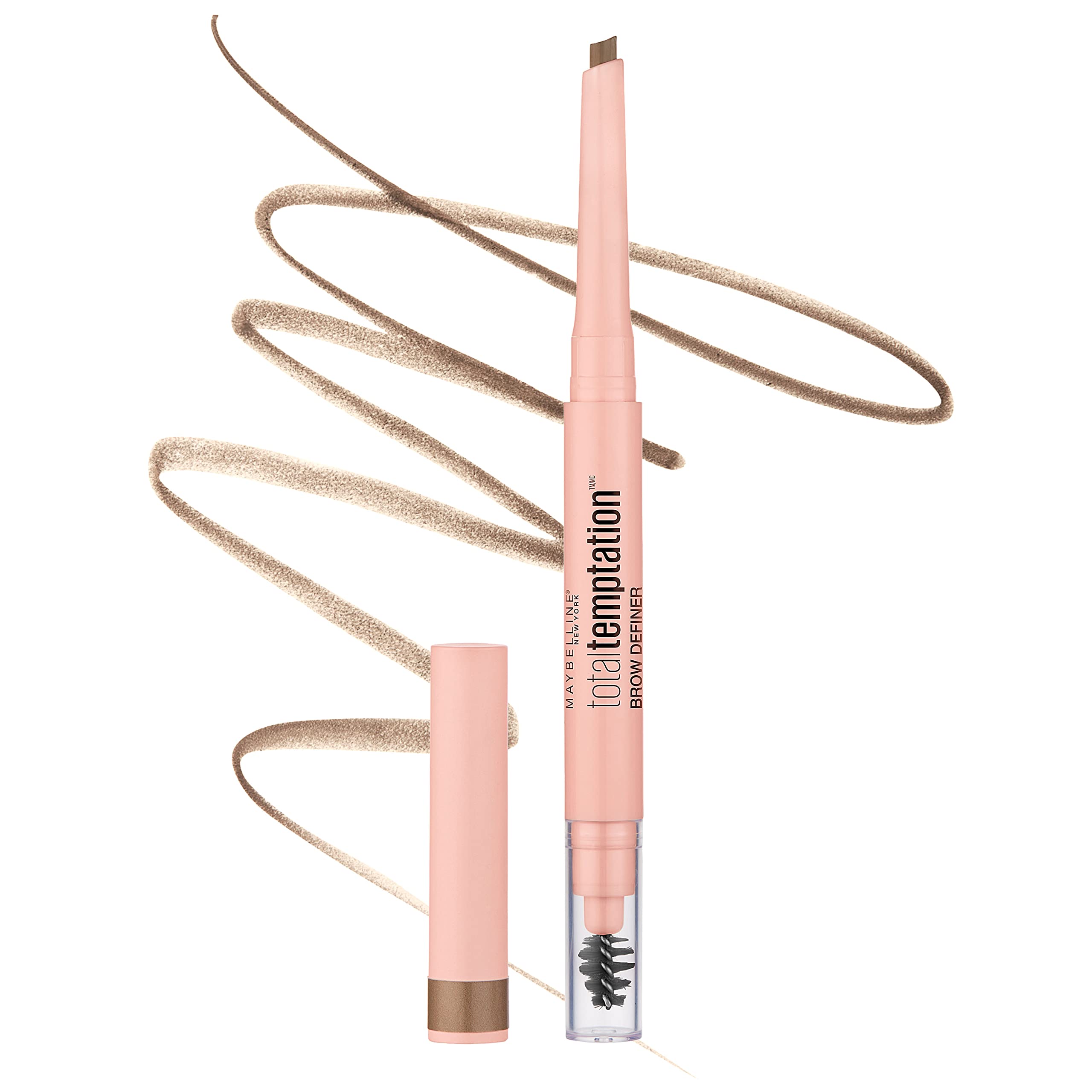 Lápiz Definidor De Cejas Maybelline Total Temptation Blonde - Venta Internacional.