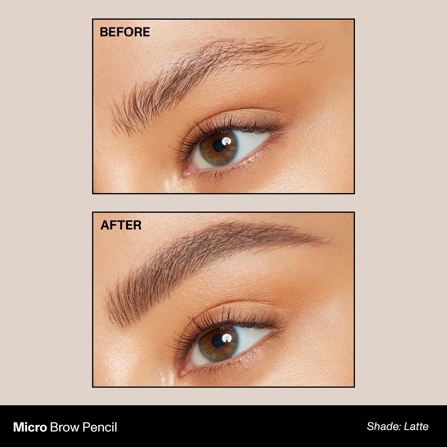 Foto 2 | Lápiz De Cejas Morphe Micro Dual Latte  0 1 Ml  Retráctil - Venta Internacional.