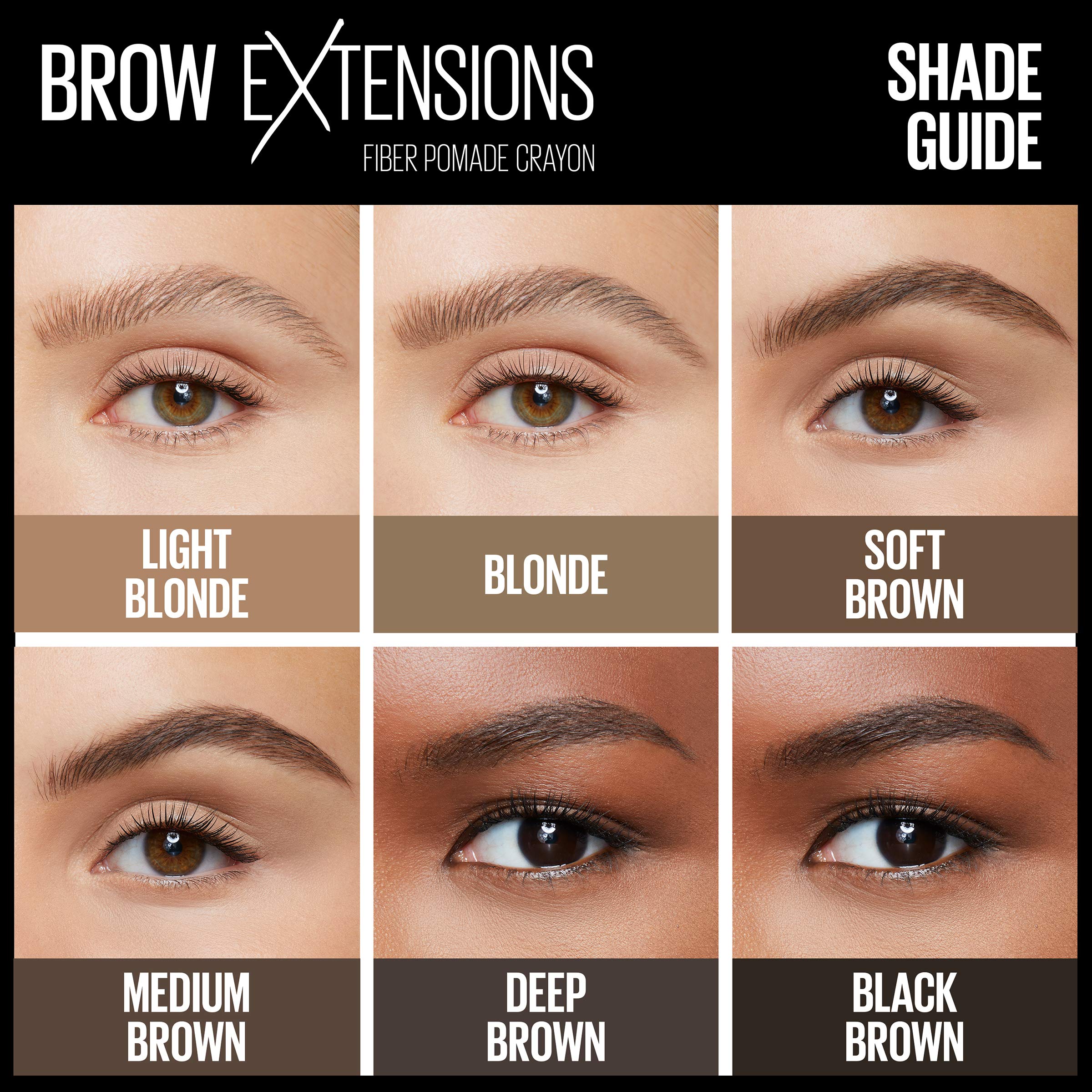 Foto 5 | Maquillaje De Cejas Maybelline Brow Extensions Fiber Pomade 262 - Venta Internacional.