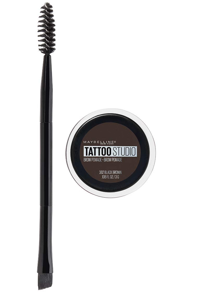 Foto 1 | Maquillaje Para Cejas Maybelline Tattoostudio Brow Pomade Black Brown - Venta Internacional.