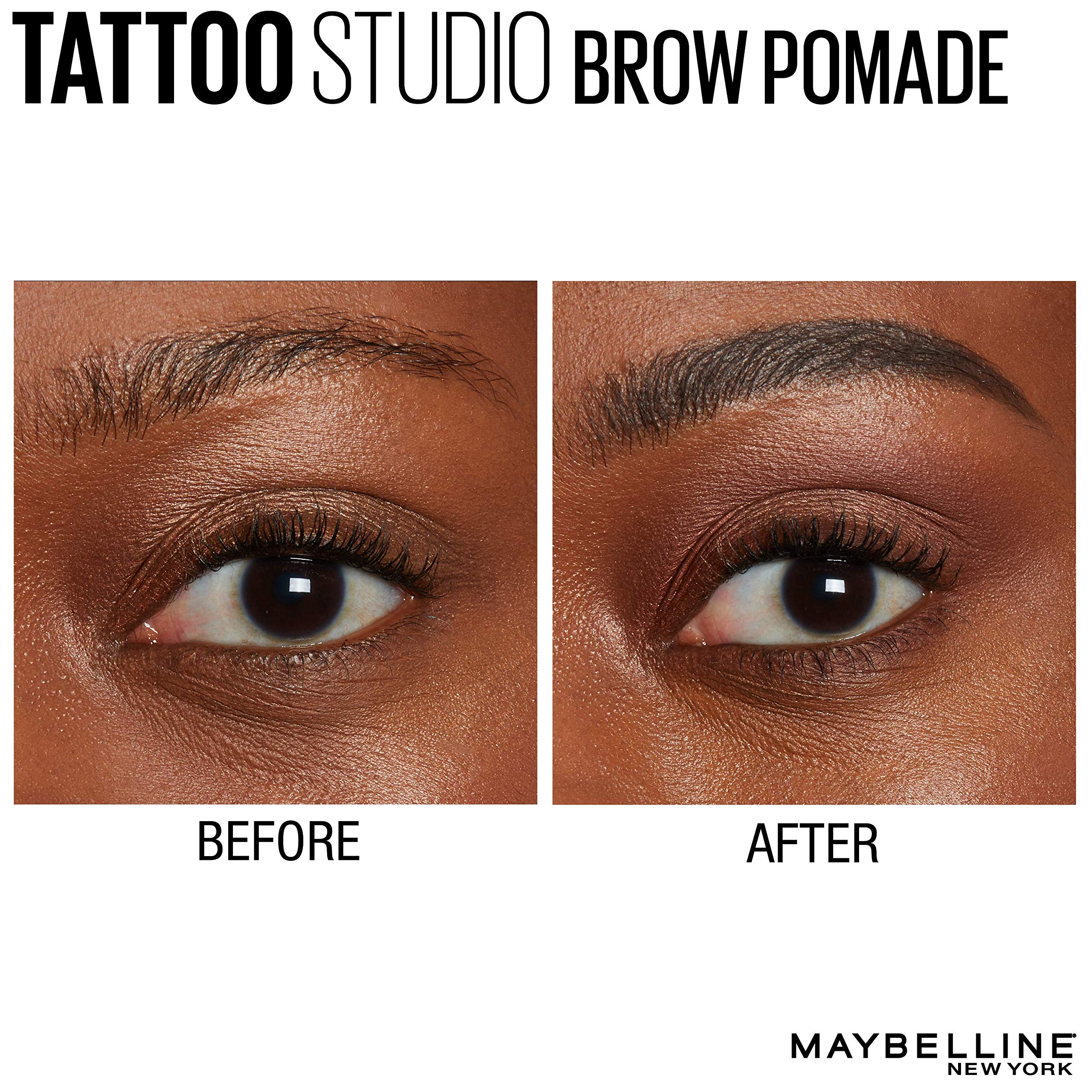 Foto 5 pulgar | Maquillaje Para Cejas Maybelline Tattoostudio Brow Pomade Black Brown - Venta Internacional.