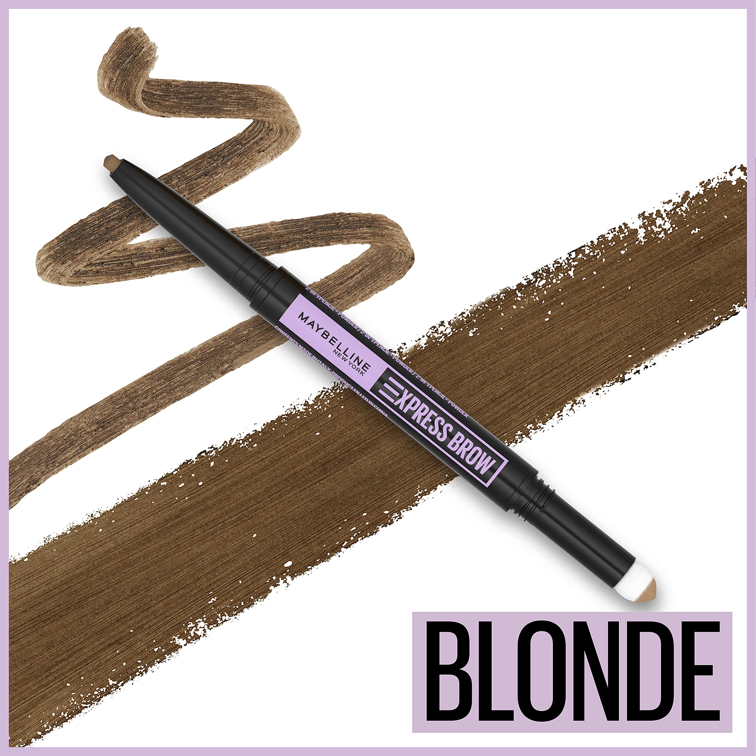 Foto 3 pulgar | Maquillaje De Cejas Maybelline Express Brow 2-en-1 Blonde - Venta Internacional.