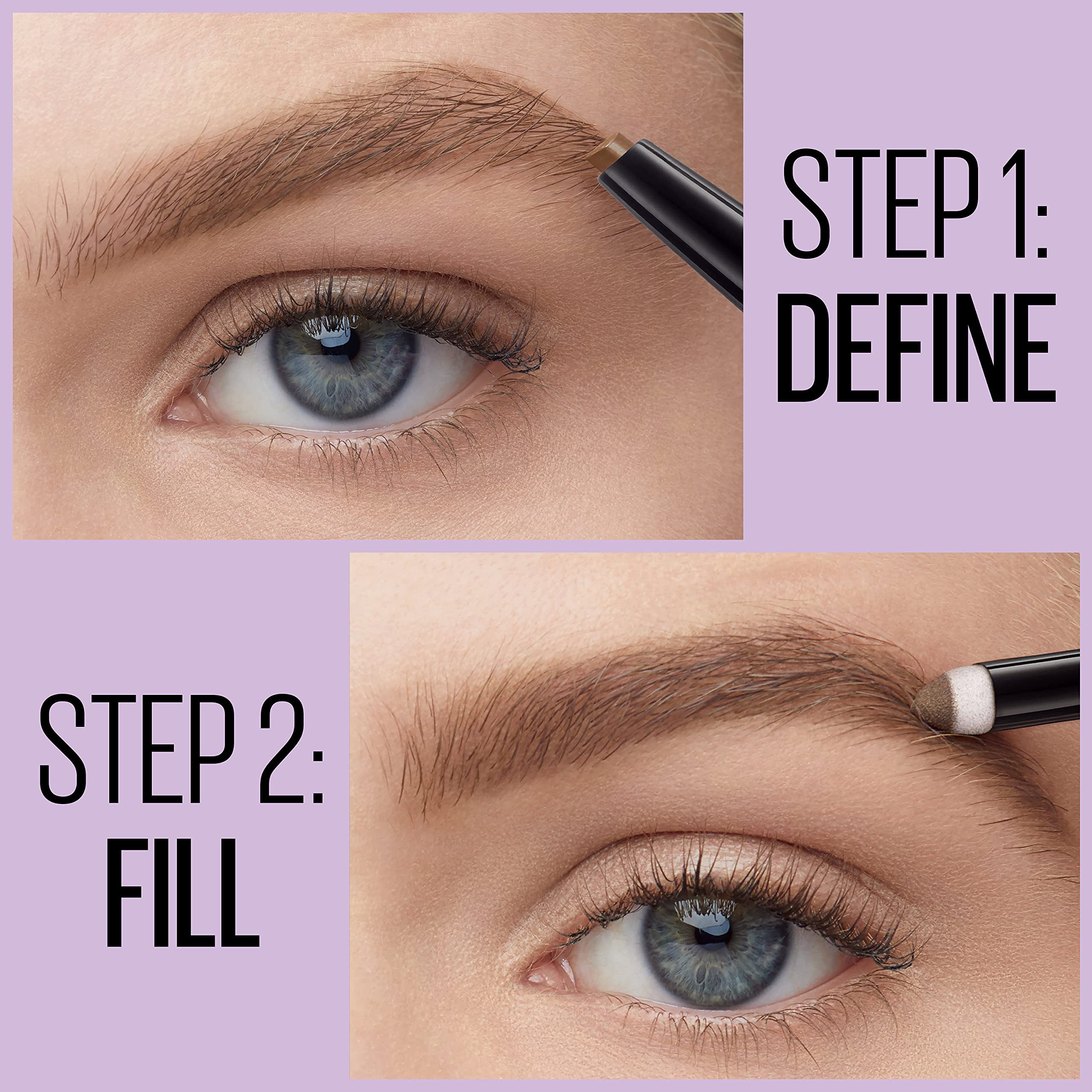 Foto 4 | Maquillaje De Cejas Maybelline Express Brow 2-en-1 Blonde - Venta Internacional.