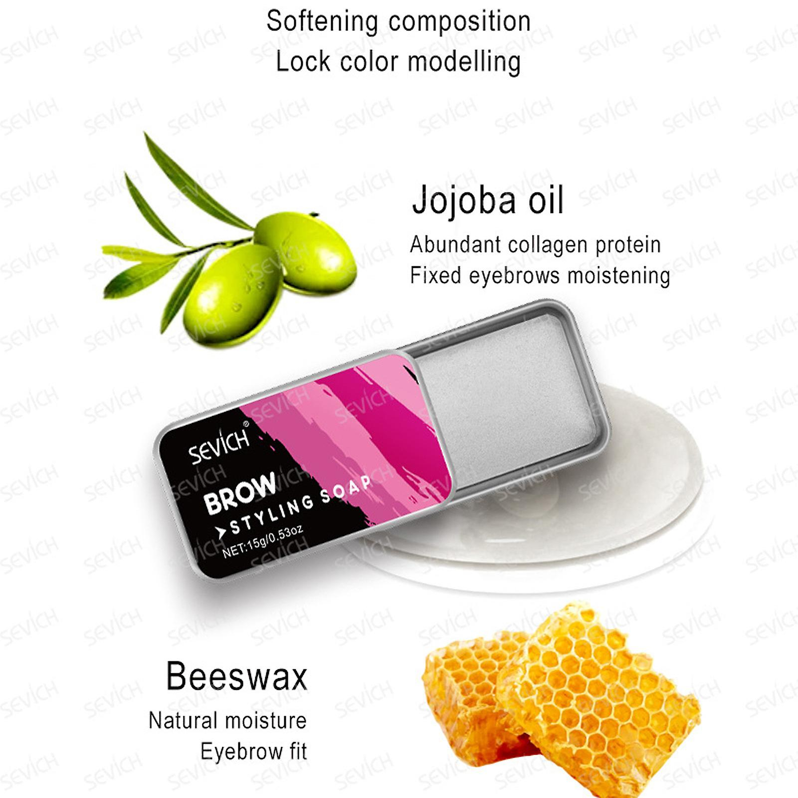 Foto 4 pulgar | Crema Para Cejas Huoguo Natural Styling Incolora Transparente 15g - Venta Internacional.