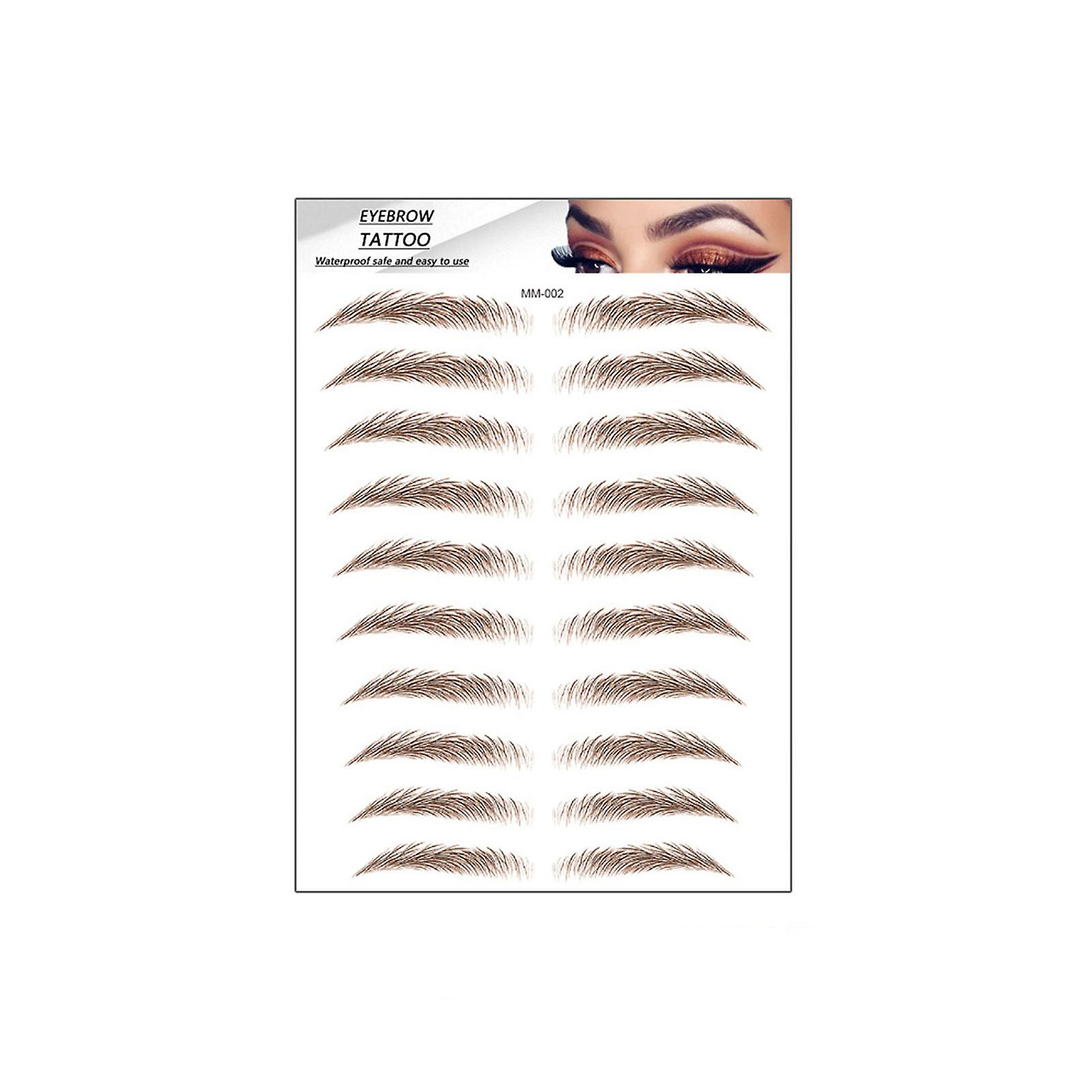 Foto 3 pulgar | Adhesivo Para Tatuaje De Cejas Huoguo 6d  Marrón De Imitación  Desechable - Venta Internacional.