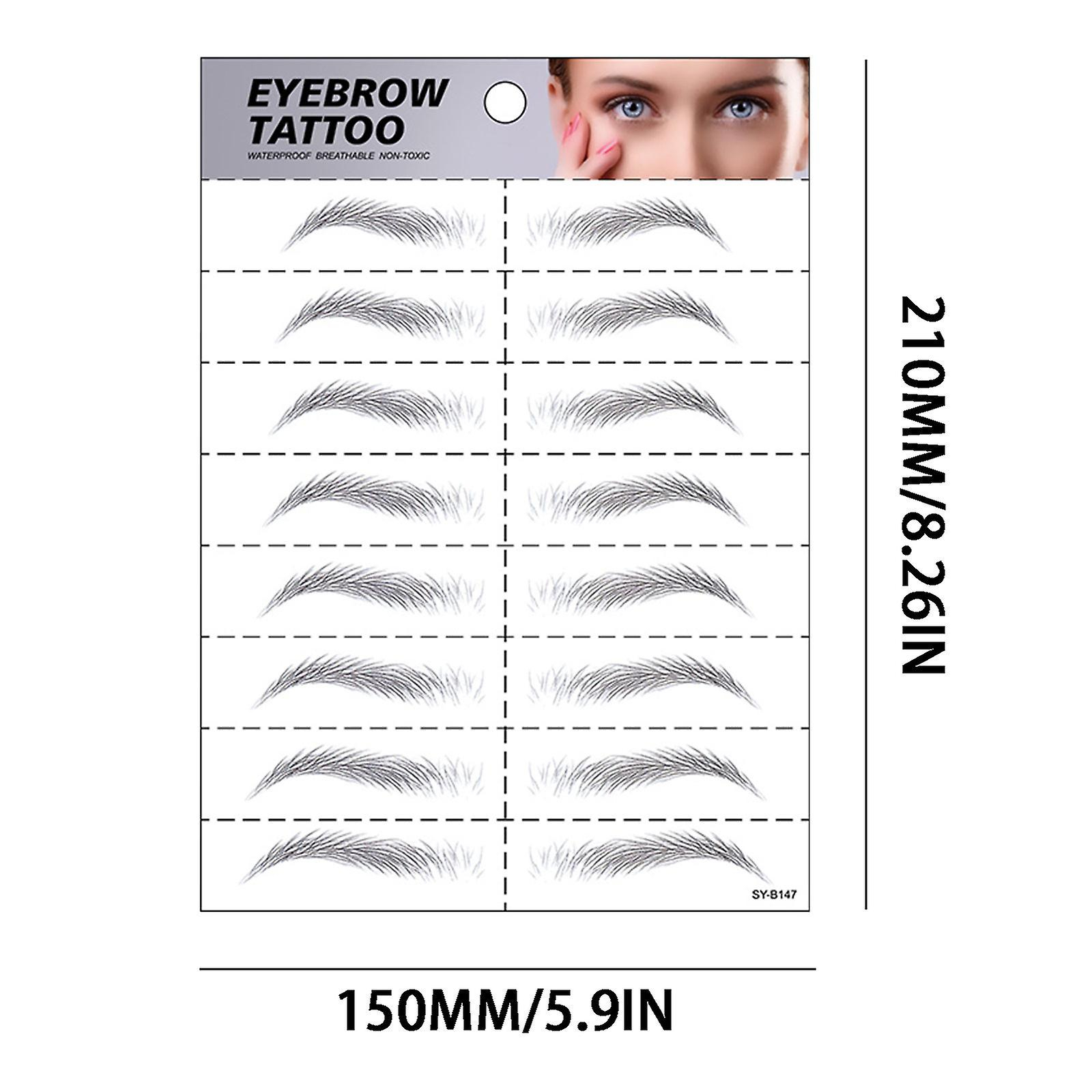 Foto 1 | Adhesivo Para Cejas Huoguo Simulation Semi-water Transfer - Venta Internacional.