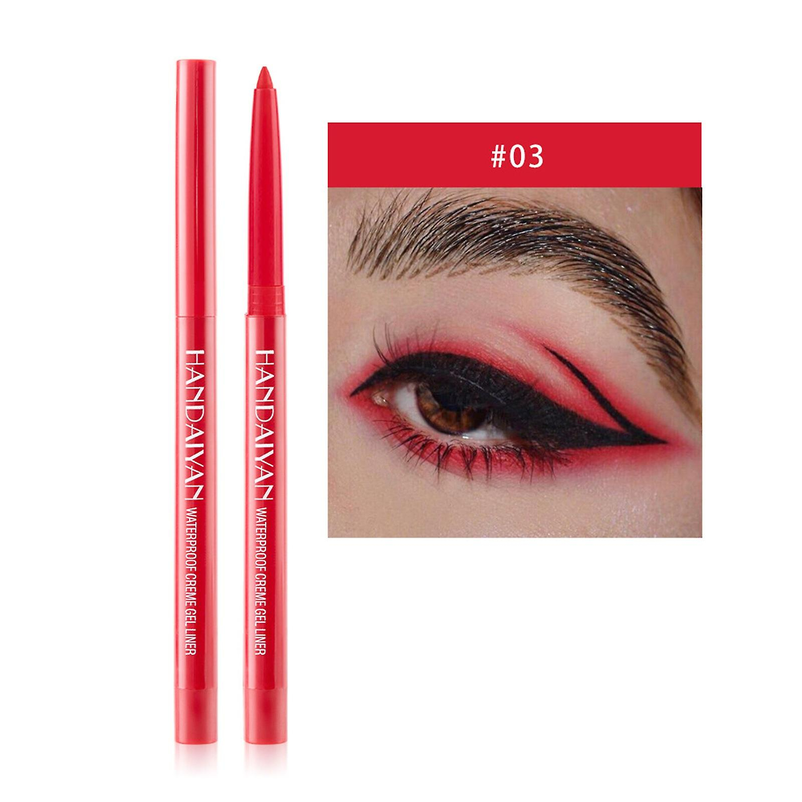 Foto 3 pulgar | Lápiz Delineador De Ojos Huoguo  20 Colores  Nacarado Mate  Impermeable - Venta Internacional.