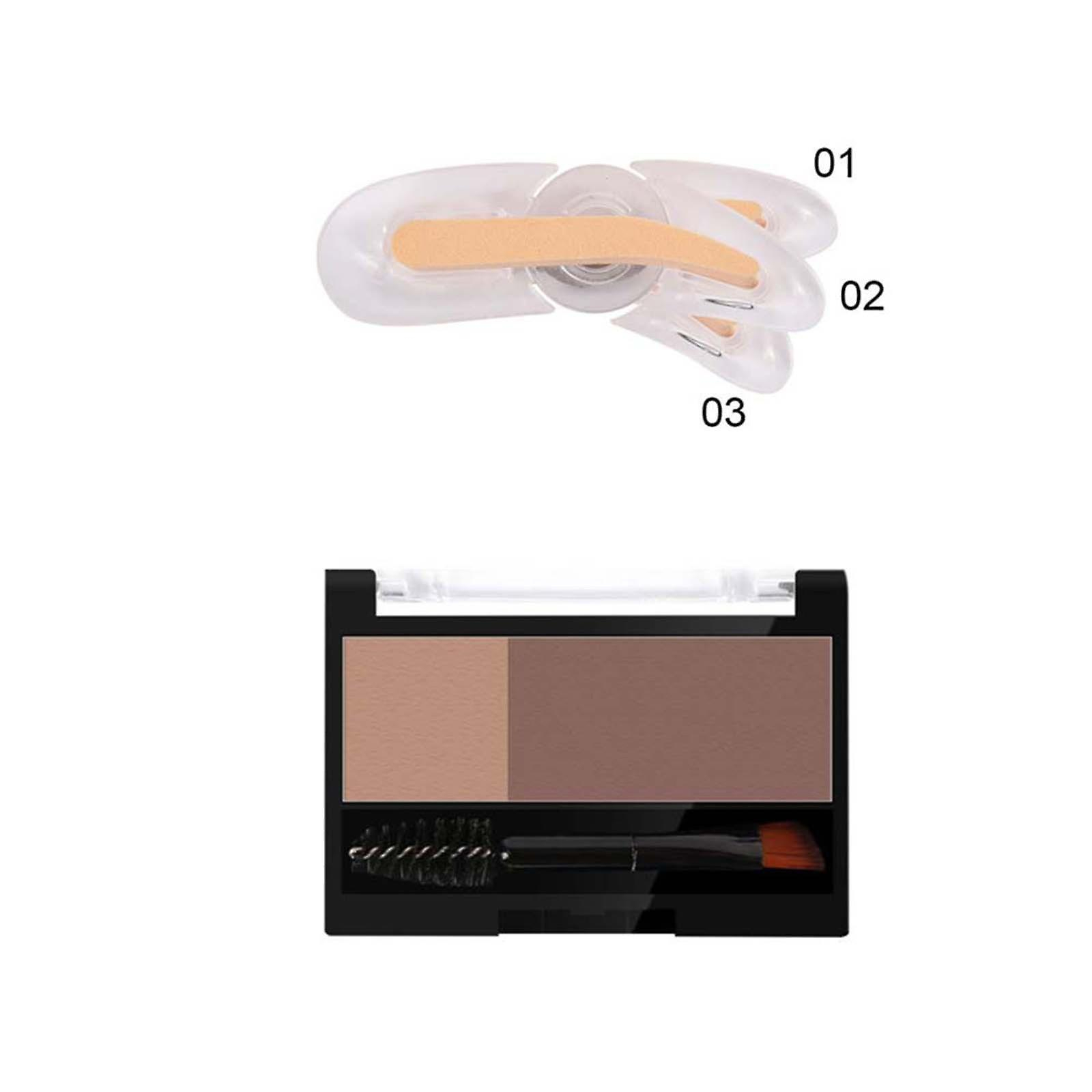 Sello Para Cejas Huoguo  Ajustable Y Giratorio  Con Polvo  Para Mujer - Venta Internacional.