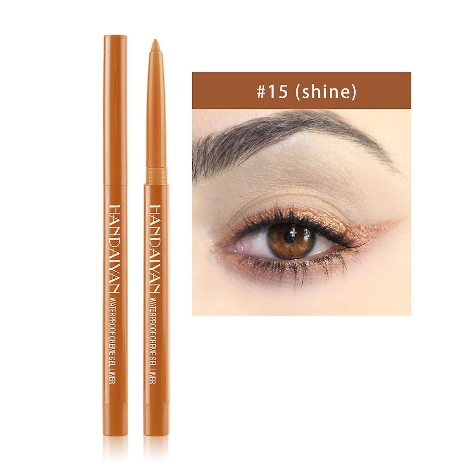 Foto 2 | Lápiz Delineador De Ojos Huoguo  20 Colores  Nacarado Mate  Impermeable - Venta Internacional.