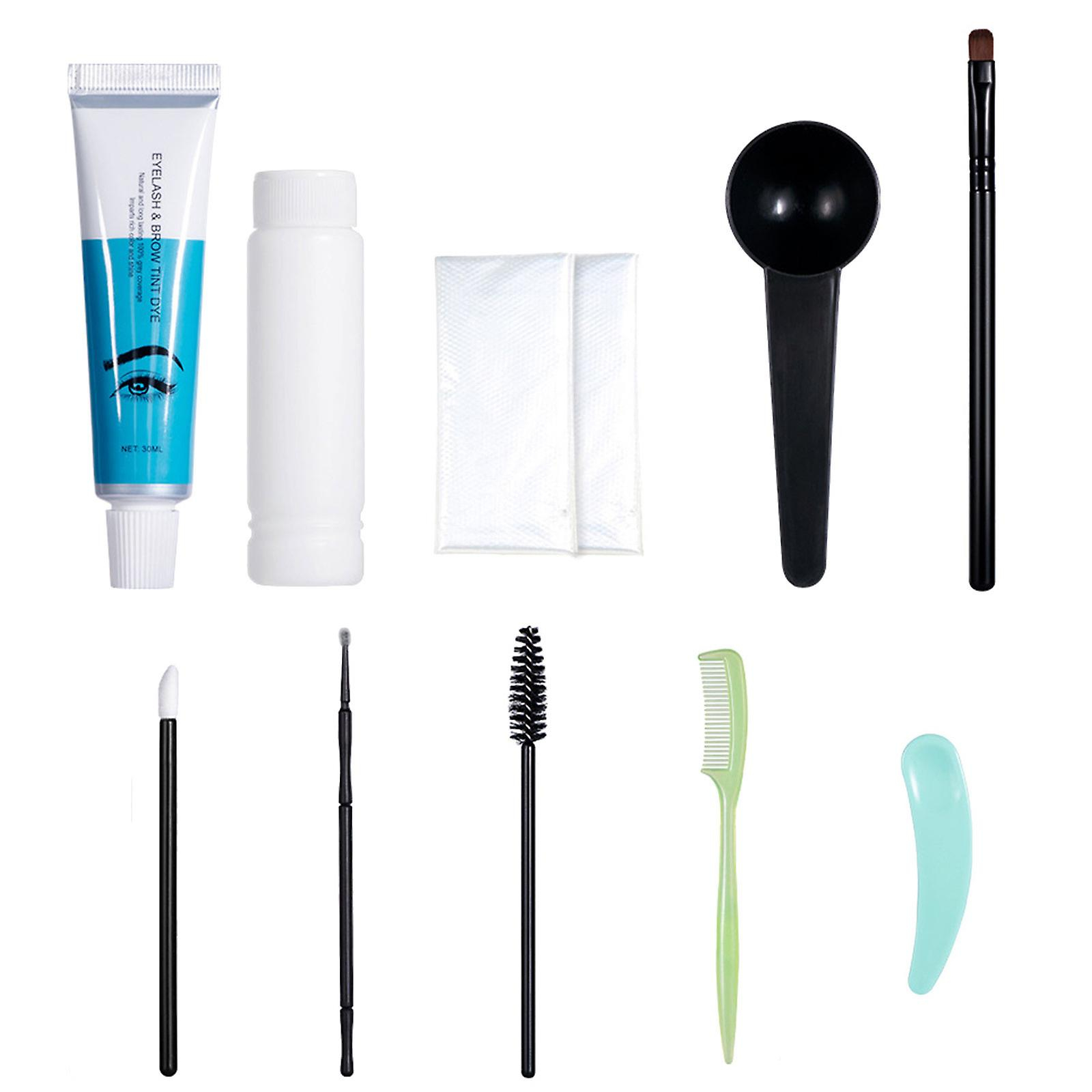Set De Crema Para Cejas Huoguo Diy  Tinte Para Cejas  Marrón Y Negro - Venta Internacional.