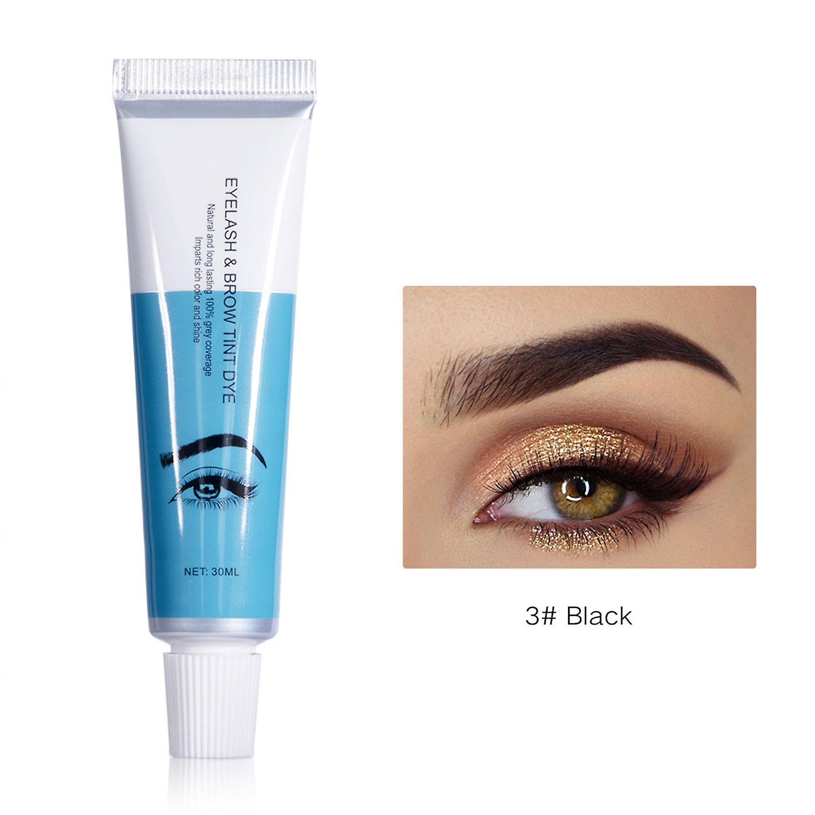 Foto 2 | Set De Crema Para Cejas Huoguo Diy  Tinte Para Cejas  Marrón Y Negro - Venta Internacional.