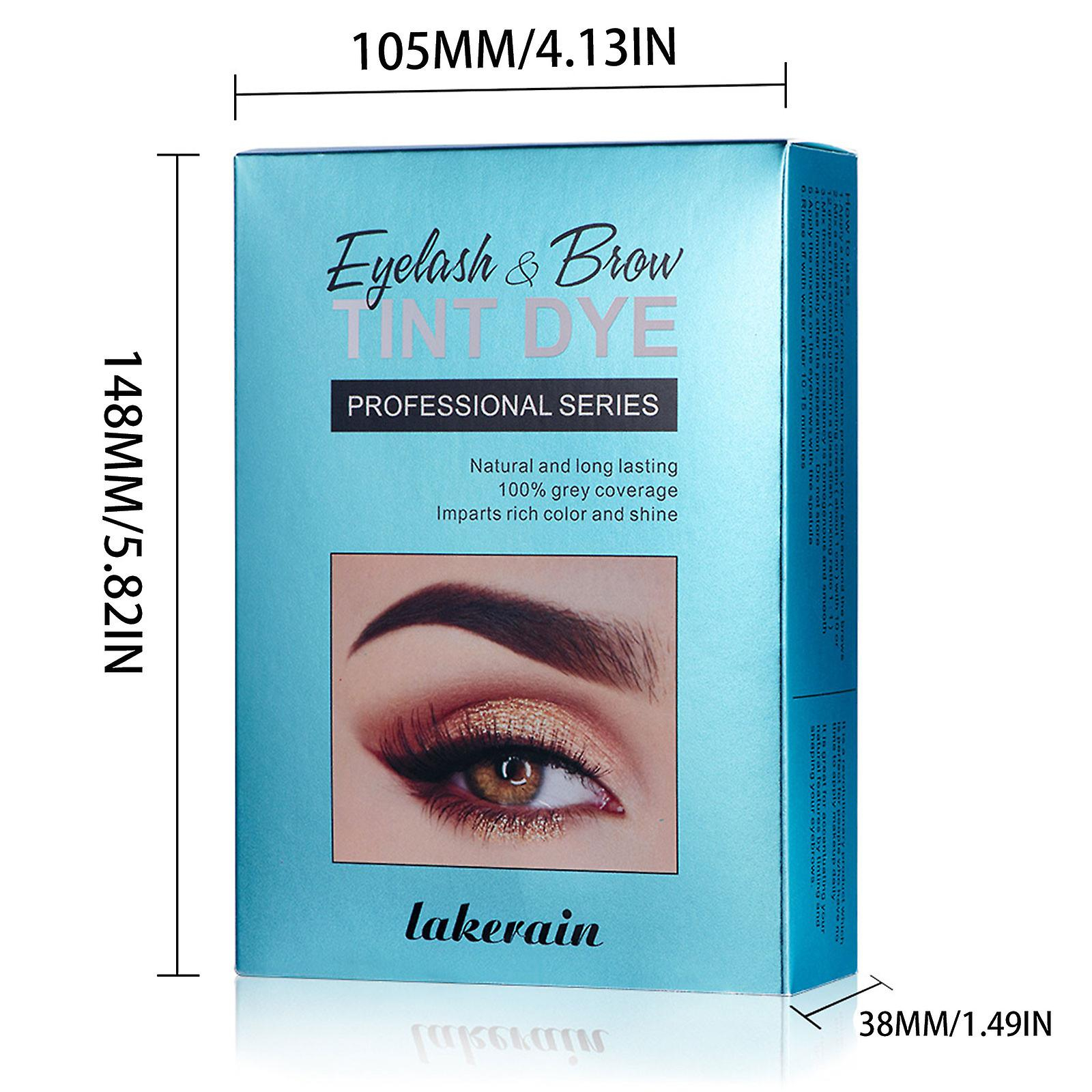 Foto 3 | Set De Crema Para Cejas Huoguo Diy  Tinte Para Cejas  Marrón Y Negro - Venta Internacional.