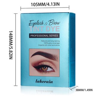 Foto 3 | Set De Crema Para Cejas Huoguo Diy Tinte Para Cejas Marrón Y Negro - Venta Internacional.