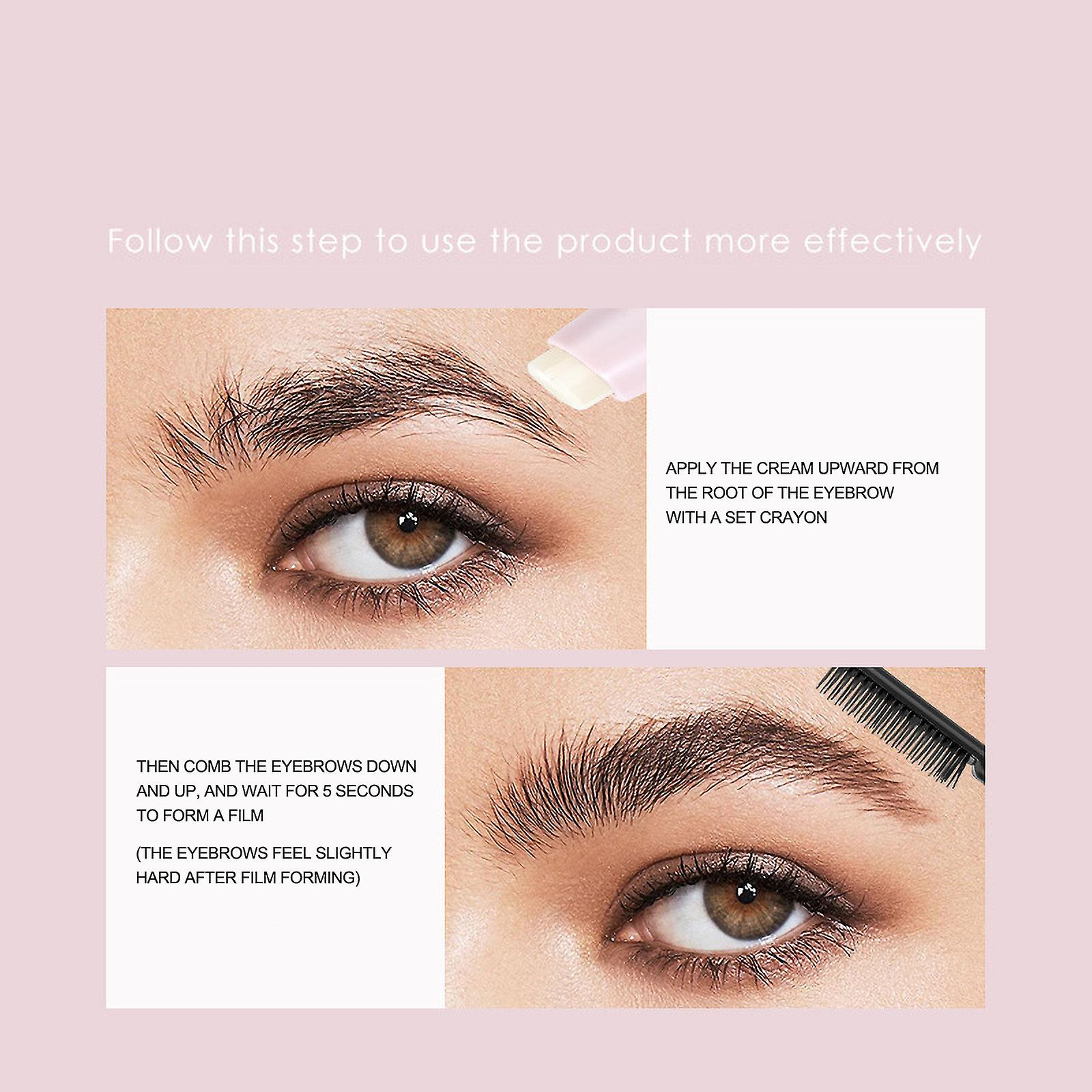 Foto 6 pulgar | Crema Para Peinar Cejas  Gel Para Cejas Y Jabón Para Cejas Huoguo - Venta Internacional.