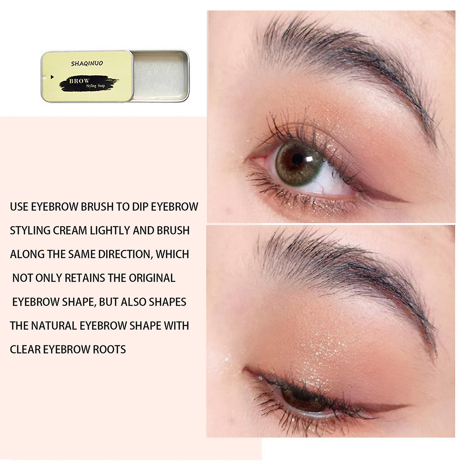 Foto 4 pulgar | Gel En Crema Para Dar Forma A Las Cejas Huoguo Natural 3d Look - Venta Internacional.